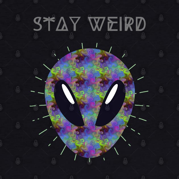 Stay Weird - Cosmic Alien by HalfPastStarlight